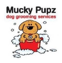 Mucky Pupz Dalton, Huddersfield West Yorkshire Logo 