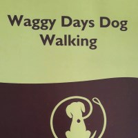 Waggy Days Dog Walking Wellington Somerset Logo 