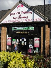 Diva Pet Supplies & Dog Grooming Doncaster South Yorkshire Logo 