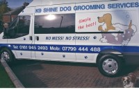 K9 Shine Mobile Dog Groomers Manchester Lancashire Logo 