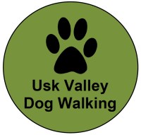 Usk Valley Dog Walking Usk Monmouthshire Logo 