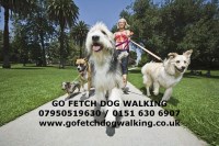 Go Fetch Dog Walking Wallasey Merseyside Logo 