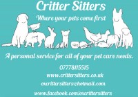 Critter Sitters Swindon Wiltshire Logo 