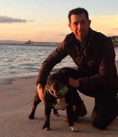 Dog Walker Andrew Clevedon Somerset Logo 