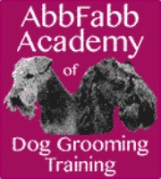 Abbfabb Academy of Dog Grooming Training Callington Cornwall Logo 