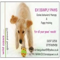 Ex13simplypaws Axminster Devon Logo 