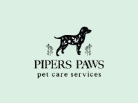 Pipers Paws Pet Care Services North Walsham Norfolk Logo 