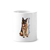 German Shepherd National Animal Toothbrush Pen Holder Mug Cerac Stand Pencil Cup