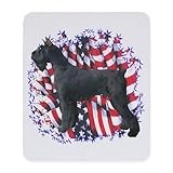 CafePress Giant Schnauzer Patriot Mousepad Non-slip Rubber Gaming Mousepad