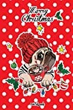 Christmas Pug Notebook: Adorable Pug with Hot Cocoa Mug Notebook, 120 Lined Pages 6x9" (Xmas Notebook)