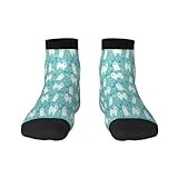 BeNtli Crew Socks, Compression Socks Casual Novelty Sports Socks 30CM Long For Unisex Japanese Spitz Dog