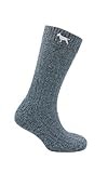 The House Of Dog Bull Terrier Owner Gift Wool Blend Dog Walking Boot Socks for Men 2 Pairs
