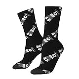KWQDOZF Schnauzer Socks Funny Novelty Crew Socks Gift for Men Women Teen