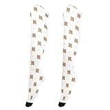 Over Knee High Socks for Women Casual Tube Socks Long Stockings for Dancers Stockings Thigh High for Cosplay, Norwich Terrier Dog, One size