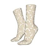 Bedlington Terrier Dogs Pet Design Men's Athletic Ankle Socks Cushion Running Socks for Men&Women Cotton Socks Crew Socks