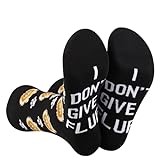 CENWA 1 Pair Pomeranian Gift I Don’t Give A Fluff Pomeranian Dog Lover Dog Owner Socks, Grey, Medium