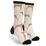 934 Novelty Men’S Socks Vizsla Dog Trainer Socks Nonslip Office Socks Unisex For Hiking Camping Climbing 40Cm