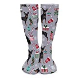 Crew Athletic Socks Miniature Doberman Pinscher Dog Breed Sport Socks Casual Running Socks Funny Crew Socks For Hiking Work Sport 50cm