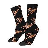 KWQDOZF Airedale Terrier Socks Funny Novelty Crew Socks Gift for Men Women Teen