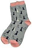 Purple Possum® Socks Labrador Dog Ladies Soft Bamboo Cotton Blend Retriever Dogs Sock Gift Idea Grey Pink One Size