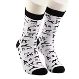 2 Pairs Greyhound Socks - Lover Gift for Dog Mom, Dog Dad (Cotton, G-reyhound Socks)