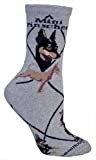Wheel House Designs Women's Miniature Pinscher Socks - Grey - One Size