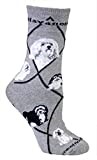 Havanese Socks In Grey (Medium)