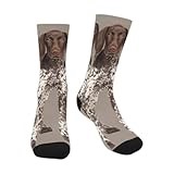 Socks For Men, Women, Unisex, Borzoi Gift For Dog Owner Pattern on Them Cool Novelty Design For Work, Gym, Fitness, Sports, Traveling, Playing