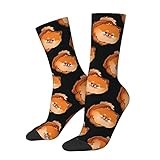 KWQDOZF Pomeranian Socks Funny Novelty Crew Socks Gift for Men Women Teen