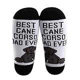MYSOMY Cane Corso Socks Cane Corso Lover Gifts Italian Mastiff Gift Best Cane Corso Dad Ever Gifts Corso Dad Socks (CANE CORSO UK)