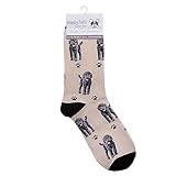 Animal Crackers Ladies Socks (Labradoodle)