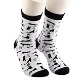 2 Pairs German Shepherd Socks German Shepherd Lover Gift German Shepherd Owner Gift for Dog Mom Dog Da (Cotton, Ger-Shepherd Socks)