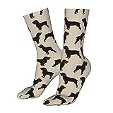 Unisex Crew Socks Boykin Spaniel Dog Dogs Boykin Spaniels Dog Design Sport Sock Hard Wearing Ladies Socks Sustainable Running Socks, For Outdoor, Baseball, 40Cm