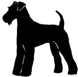 EFY I Love Airedale Terrier Mens Socks, China Mug and or Coaster. Heat Pressed Novelty Gift (Socks)