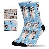 ZZRIUP Dogs Socks for Women & Men, Novelty Gifts for Dog Lovers, Australian Shepherd, One size
