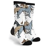 934 Novelty Sports Socks Great Dane Socks Breathable Work Socks Unisex For Climbing Baseball Trekking 40Cm