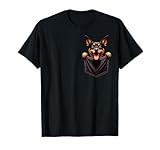 Pocket Australian Kelpie Cute Dog Lover Owner Gift T-Shirt