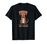 Patterdale Terrier Dog Funny Vintage 'Twatterdale' Funny T-Shirt