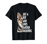 Just A Boy Who Loves Swedish Vallhund T-Shirt