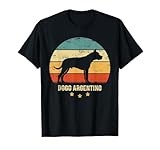 DOGO ARGENTINO retro sunset vintage Design Dogo Argentino T-Shirt