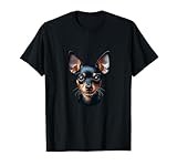 Dog Face - English Toy Terrier T-Shirt