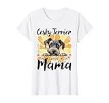 Cesky Terrier Mama Mom Cesky Terrier T-Shirt