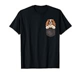Dog In Pocket Funny Dog Lover English Toy Spaniel T-Shirt