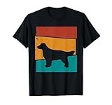 Retro Field Spaniel Dog I Field Spaniel Art I Field Spaniel T-Shirt
