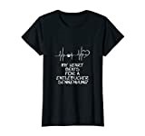 Womens My heart beats for a Entlebucher Sennenhund T-Shirt