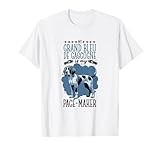 Running with Grand Bleu de Gascogne T-Shirt