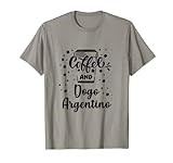 Coffee and Dogo Argentino T-Shirt