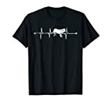 Spanish Mastiff Heartbeat I Love My Spanish Mastiff T-Shirt T-Shirt