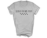 Fellow Friends - Berger Picard T-Shirt, Berger Picard Mom Shirt Womens Gifts Small Grey