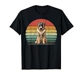 Leonberger Dog Retro Style Distressed Vintage Leonberger T-Shirt